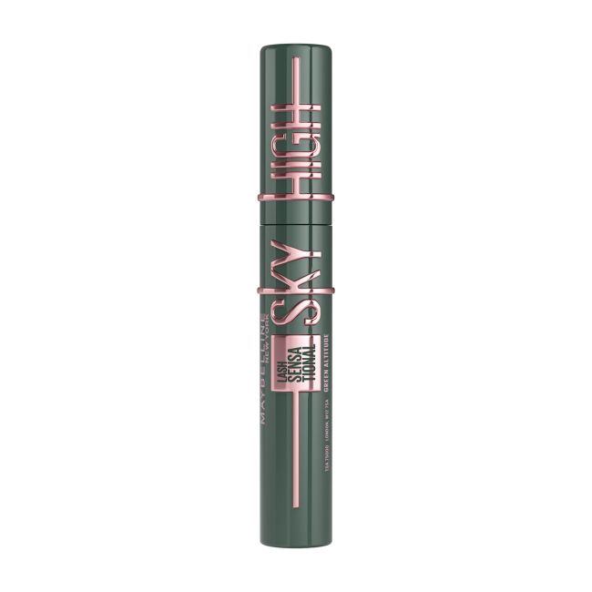 MAYBELLINE LASH SENSATIONAL SKY HIGH GREEN ALTITUDE blakstienų tušas, 10 ml