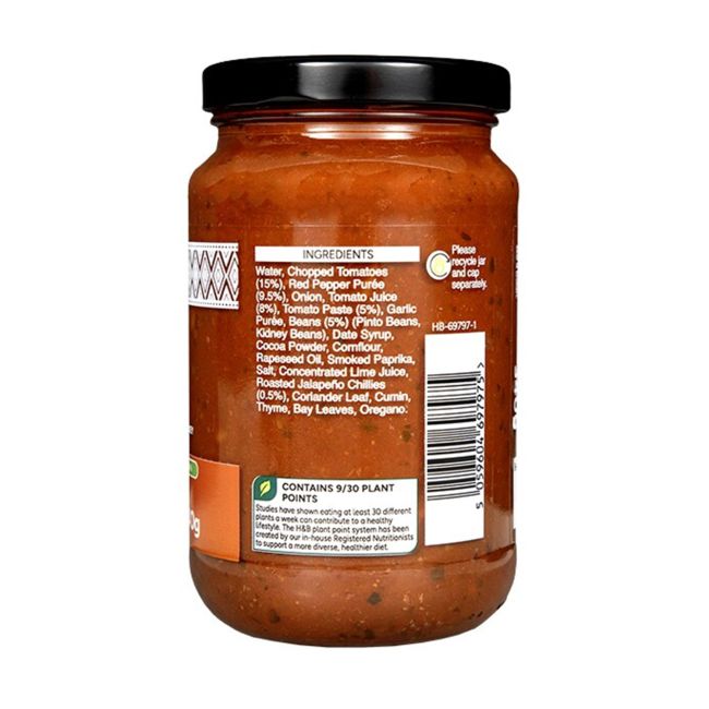 H&B 9 augalinis aitriosios paprikos padažas, 340 g