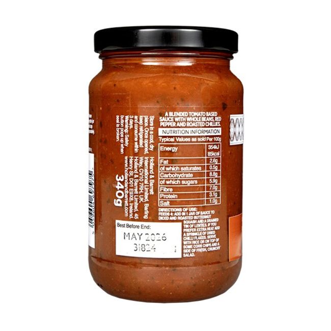 H&B 9 augalinis aitriosios paprikos padažas, 340 g