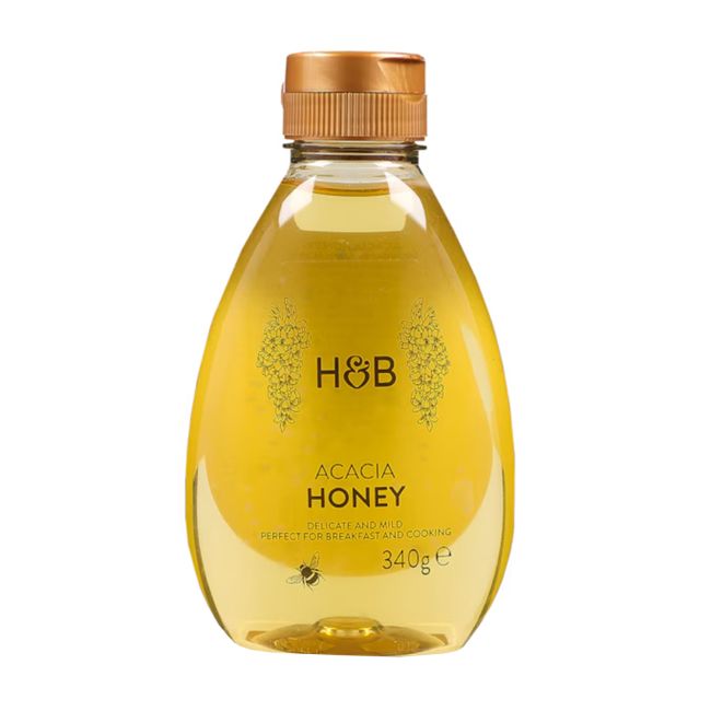 H&B akacijų medus, 340 g