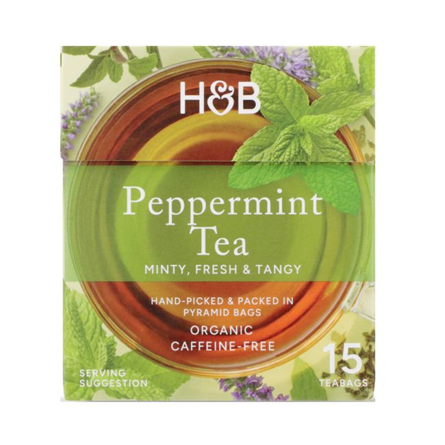 H&B pipirmėčių arbata, 15 vnt.