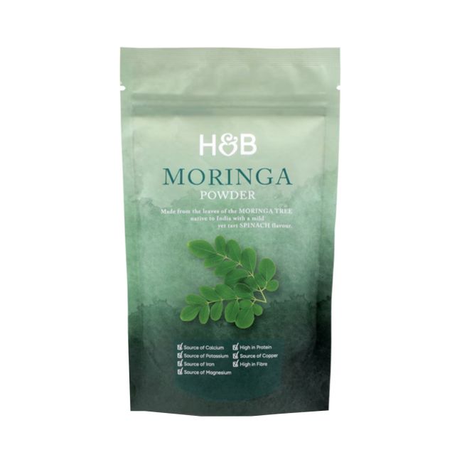 H&B moringos milteliai, 100 g