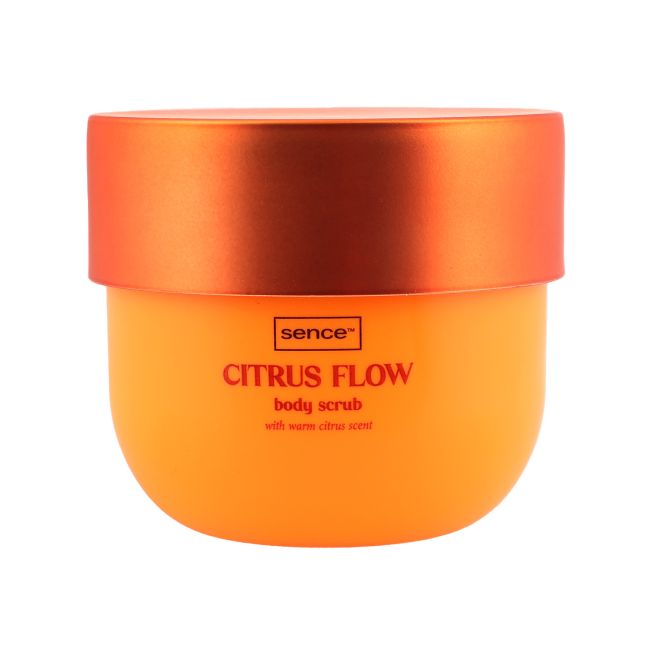 SENCE CITRUS FLOW kūno šveitiklis, 300 ml