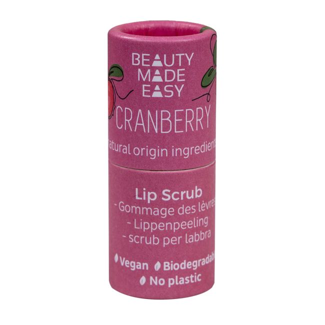 BEAUTY CRANBERRY lūpų šveitiklis, 6 g