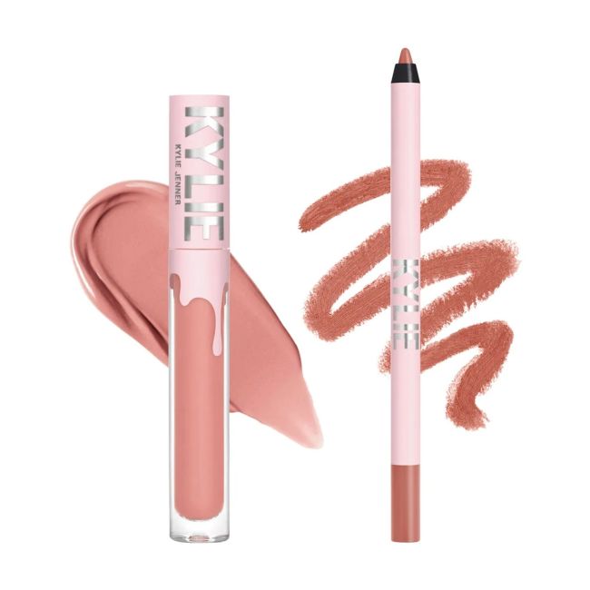 KYLIE JENNER matiniai lūpų dažai (3 ml) ir lūpų pieštukas (1,1 g)
