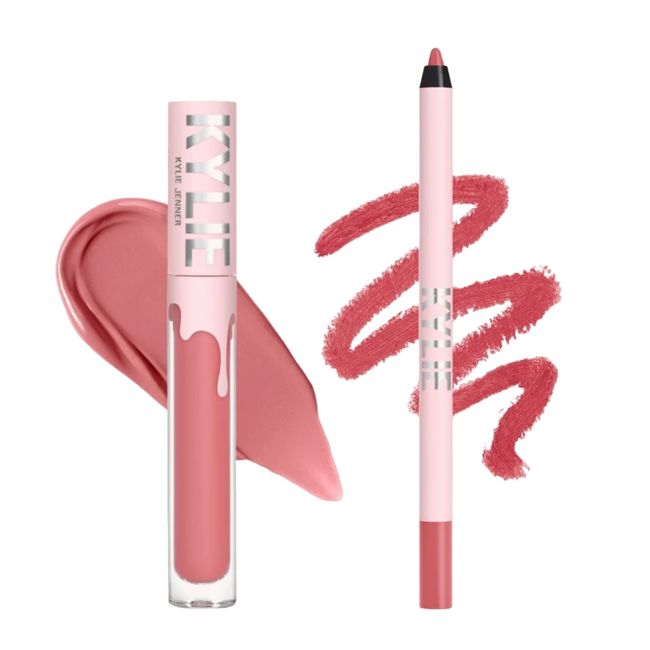 KYLIE JENNER matiniai lūpų dažai (3 ml) ir lūpų pieštukas (1,1 g)