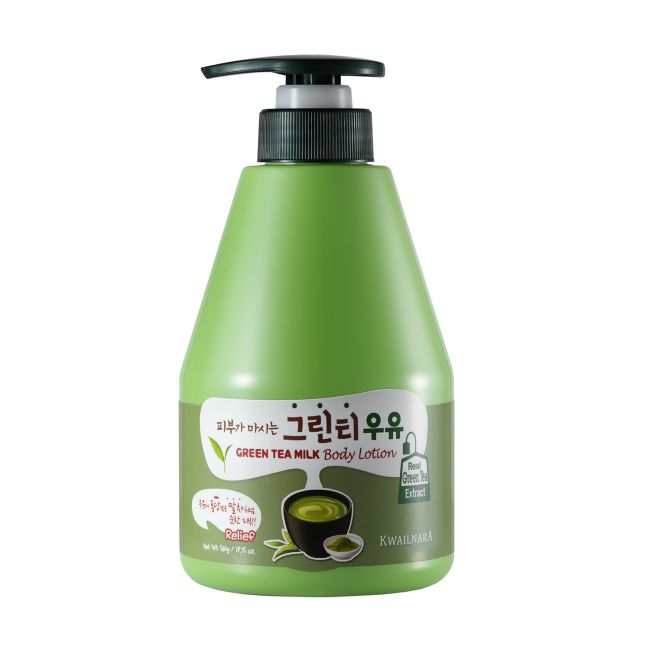 KWAILNARA GREEN TEA MILK kūno losjonas, 560 g