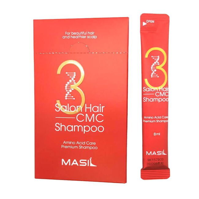 MASIL 3 SALON HAIR CMC plaukų šampūnas, 8 ml