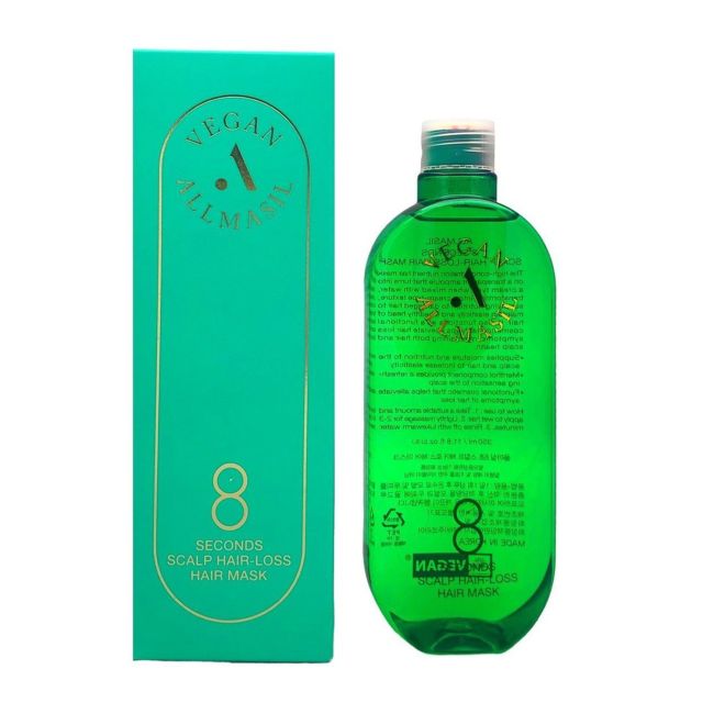 ALLMASIL 8 SECONDS SCALP HAIR-LOSS plaukų kaukė, 200 ml