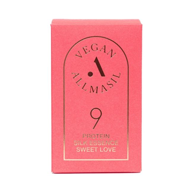 ALLMASIL 9 PROTEIN SILK SWEET LOVE plaukų esencija, 200 ml