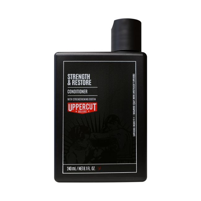 UPPERCUT DELUXE STRENGTH & RESTORE plaukų kondicionierius, 240 ml