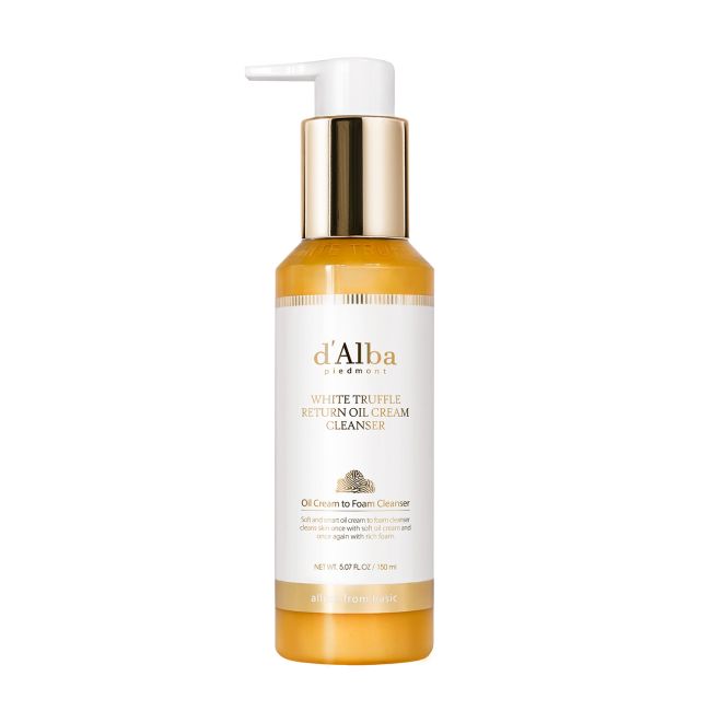 D'ALBA WHITE TRUFFLE RETURN OIL kreminis prausiklis, 150 ml
