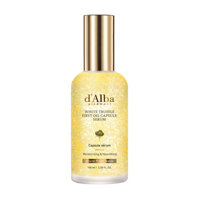 D'ALBA WHITE TRUFFLE FIRST OIL CAPSULE veido serumas, 100 ml