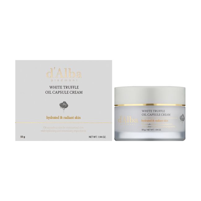 D'ALBA WHITE TONING CAPSULE veido kremas, 55 g