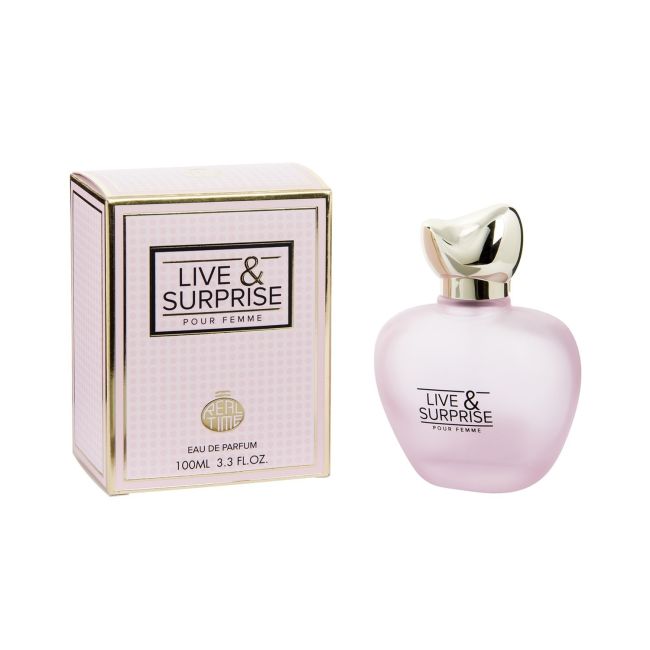 REAL TIME LIVE & SURPRISE parfumuotas moterų vanduo, 100 ml