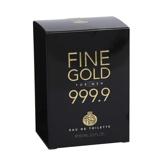 REAL TIME FINE GOLD 999.9 tualetinis vyrų vanduo, 100 ml