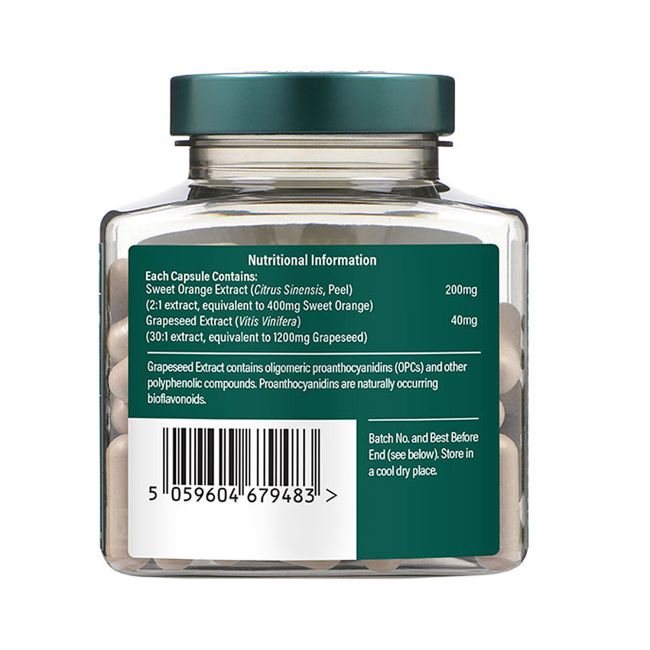 H&B vynuogių sėklų ekstraktas 50 mg, 90 kapsulių