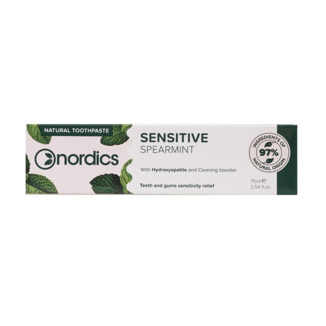 NORDICS SENSITIVE SPEARMINT dantų pasta, 75 ml