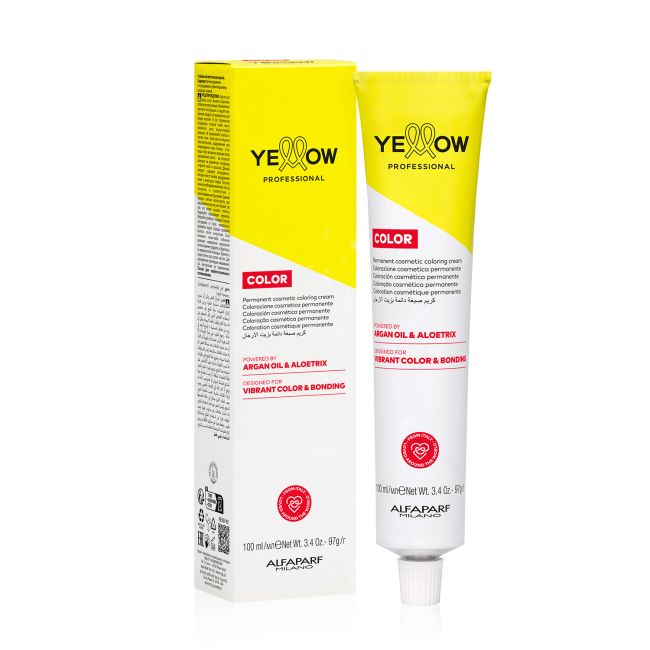 YELLOW COLOR PERMANENT plaukų dažai, 100 ml