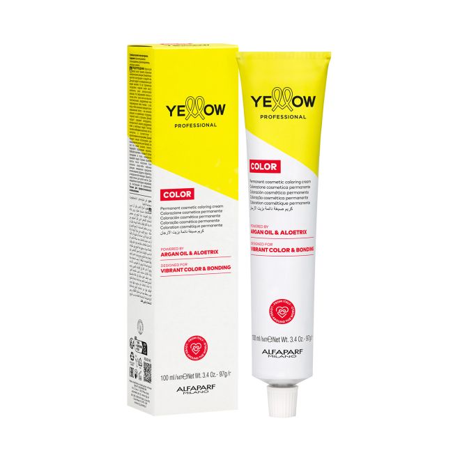 YELLOW COLOR PERMANENT plaukų dažai, 100 ml