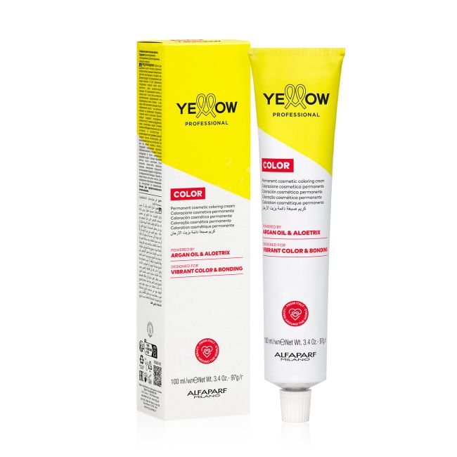 YELLOW COLOR PERMANENT plaukų dažai, 100 ml