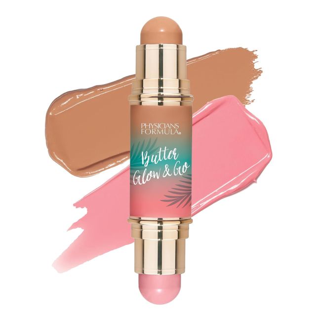 PHYSICIANS FORMULA BUTTER GLOW & GO MULTIUSE skruostų, akių ir lūpų pieštukas, 10 g
