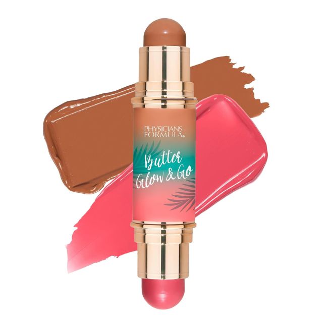 PHYSICIANS FORMULA BUTTER GLOW & GO MULTIUSE skruostų, akių ir lūpų pieštukas, 10 g