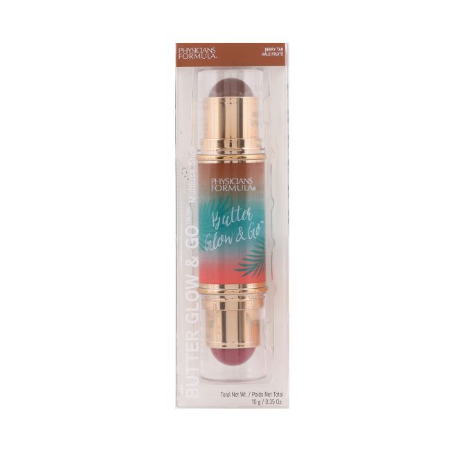 PHYSICIANS FORMULA BUTTER GLOW & GO MULTIUSE skruostų, akių ir lūpų pieštukas, 10 g