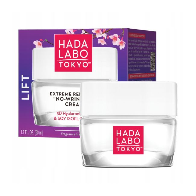 HADA LABO TOKYO LIFT EXTREME REBUILDER NO-WRINKLES dieninis ir naktinis veido kremas, 150 ml