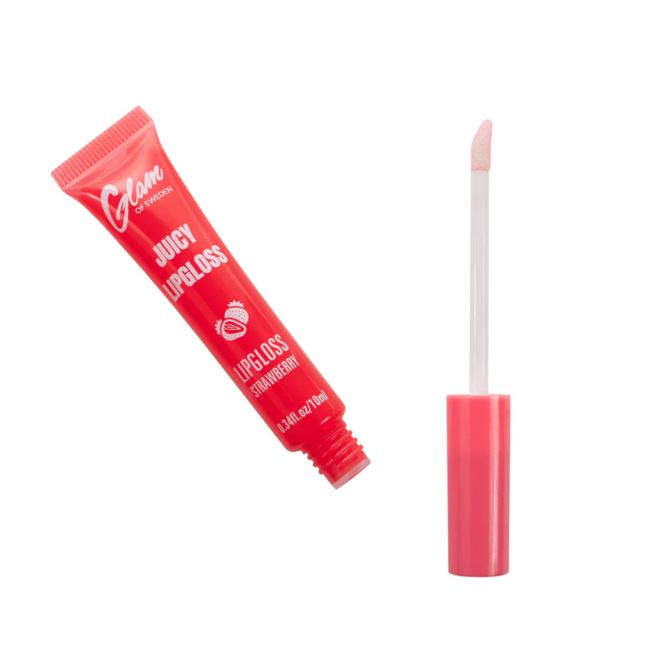 GLAM OF SWEDEN STRAWBERRY lūpų blizgis, 10 ml