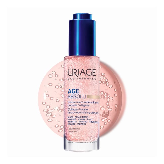 URIAGE EAU THERMALE AGE ABSOLU COLLAGEN BOOSTER veido serumas, 30 ml