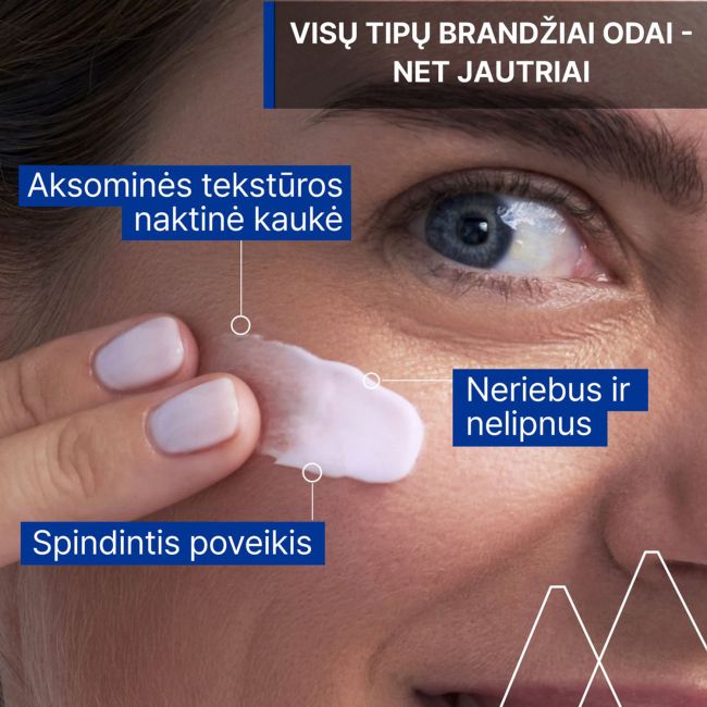 URIAGE EAU THERMALE AGE ABSOLU naktinė veido kaukė, 50 ml