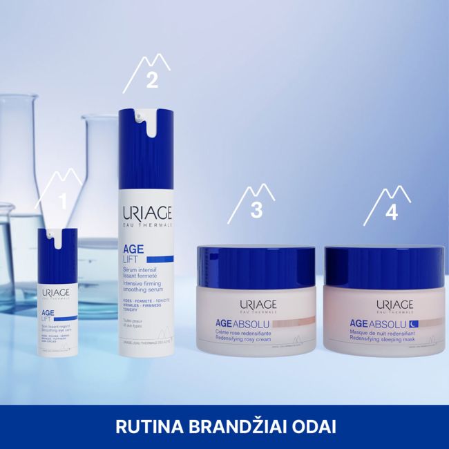 URIAGE EAU THERMALE AGE ABSOLU naktinė veido kaukė, 50 ml