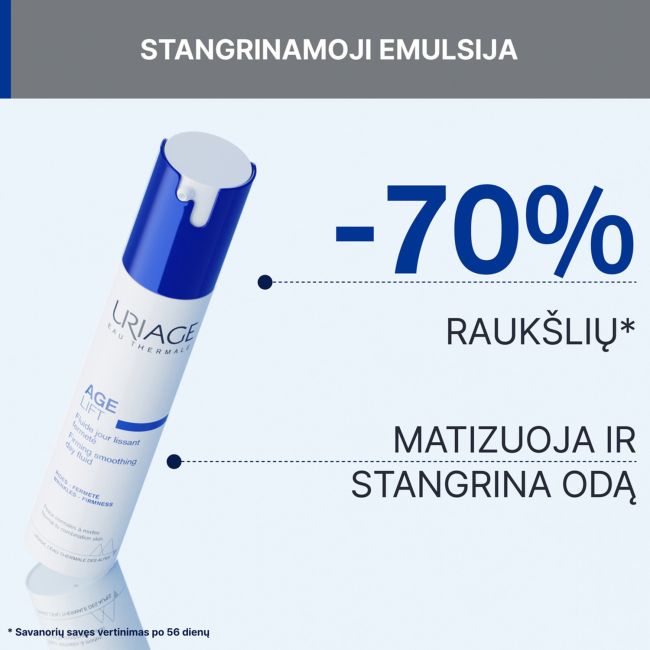 URIAGE EAU THERMALE AGE LIFT dieninė veido emulsija, 40 ml