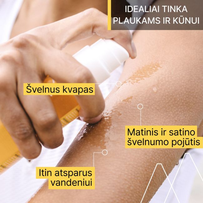 URIAGE EAU THERMALE BARIESUN SPF30 apsauginis sausasis aliejinis kūno purškiklis, 200 ml