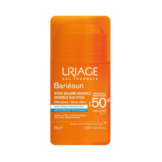 URIAGE EAU THERMALE BARIESUN INVISIBLE SUN SPF50+ apsauginis pieštukas, 18 g