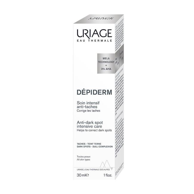 URIAGE EAU THERMALE DEPIDERM ANTI-DARK SPOT veido kremas, 30 ml