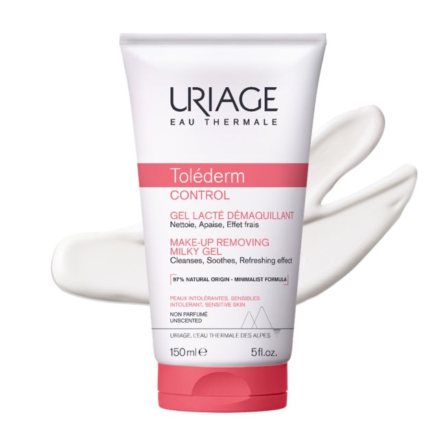 URIAGE EAU THERMALE TOLEDERM CONTROL želė makiažui šalinti, 150 ml