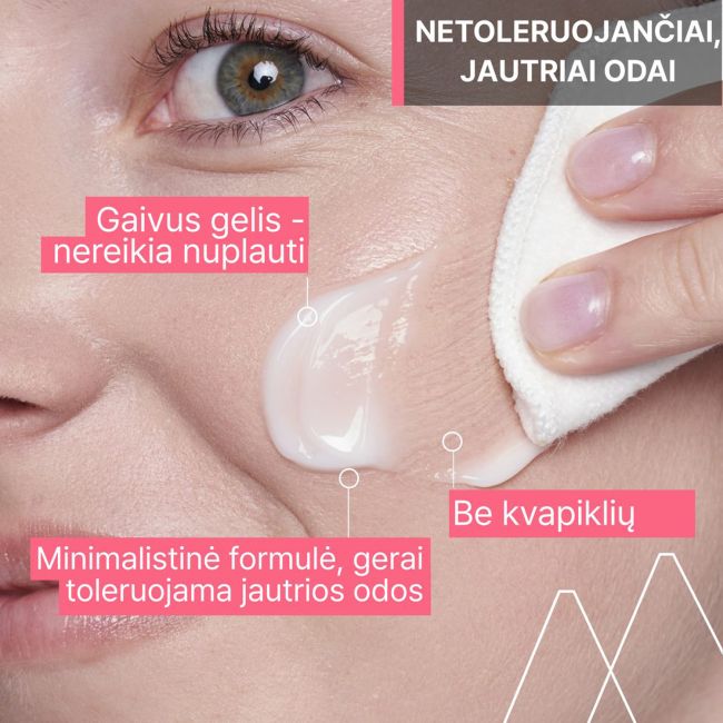 URIAGE EAU THERMALE TOLEDERM CONTROL želė makiažui šalinti, 150 ml
