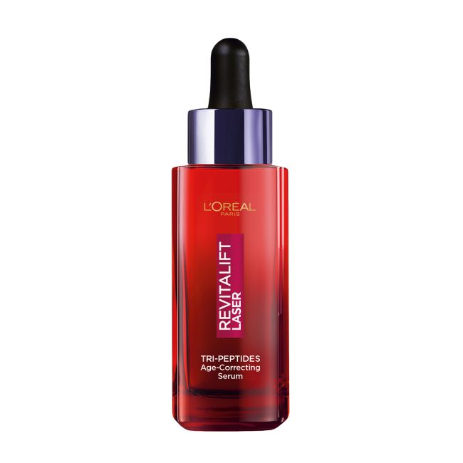 L'OREAL REVITALIFT LASER TRI-PEPTIDES AGE-CORRECTING veido serumas, 30 ml