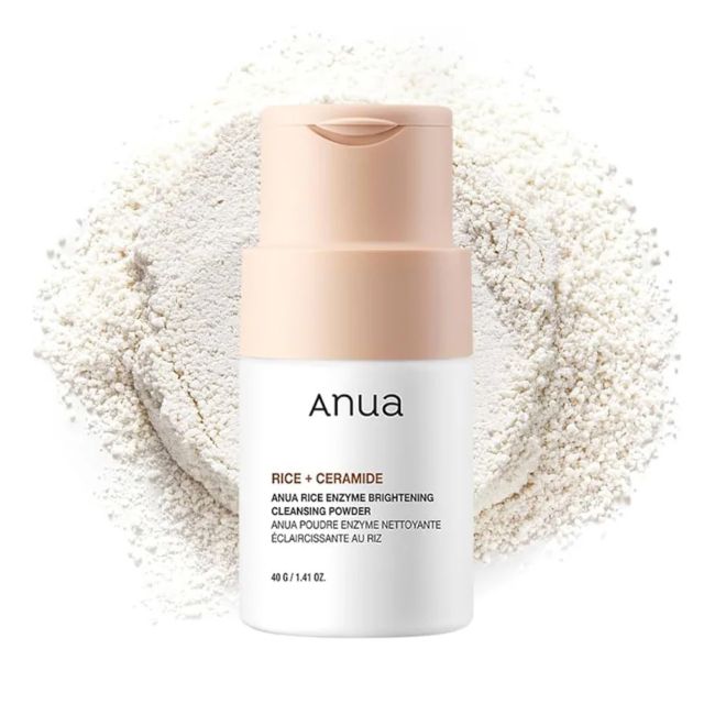 ANUA RICE ENZYME BRIGHTENING valomoji veido pudra, 40 g