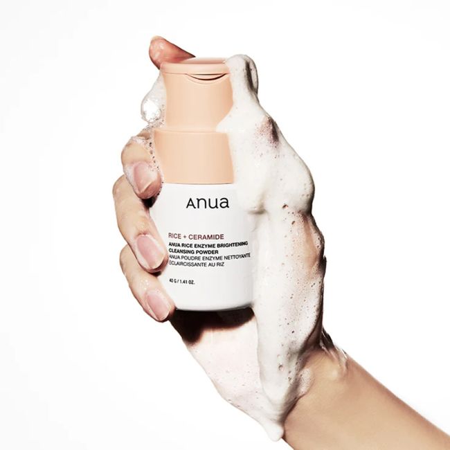 ANUA RICE ENZYME BRIGHTENING valomoji veido pudra, 40 g