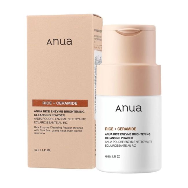 ANUA RICE ENZYME BRIGHTENING valomoji veido pudra, 40 g