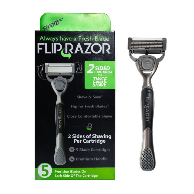 FLIP RAZOR 5 PRECISION BLADES ON vyrų skustuvas