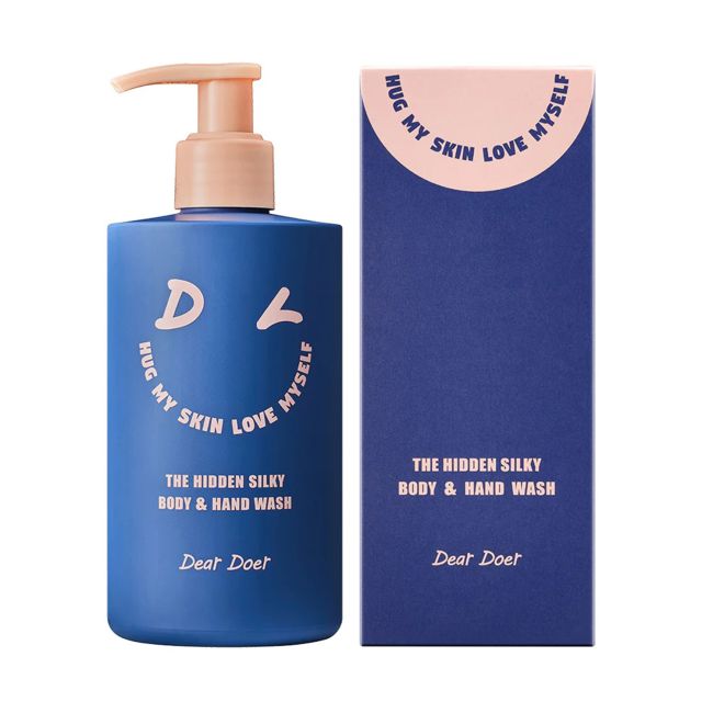 DEAR DOER THE HIDDEN SILKY kūno ir rankų prausiklis, 300 ml
