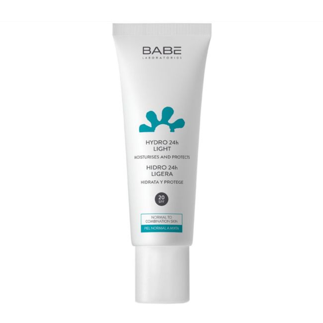 BABE HIDRO 24H LIGHT SPF20 veido ir kaklo kremas, 50 ml