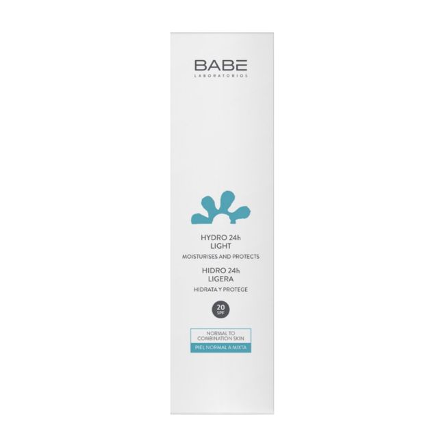 BABE HIDRO 24H LIGHT SPF20 veido ir kaklo kremas, 50 ml