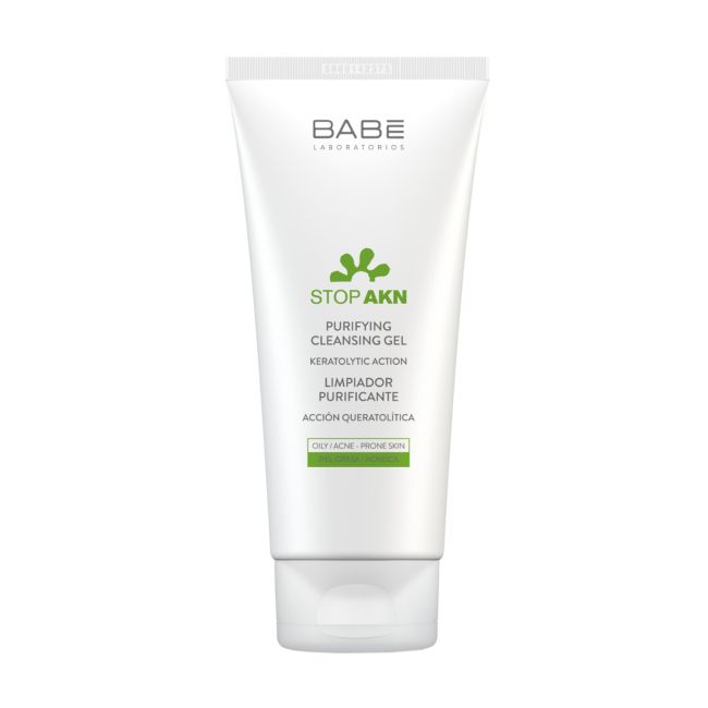 BABE STOP AKN PURIFYING valomoji prausimosi želė, 200 ml