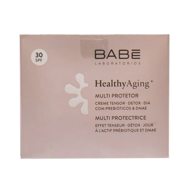 BABE HEALTHY AGING +MULTI PROTECTOR SPF30 veido ir kaklo kremas, 50 ml
