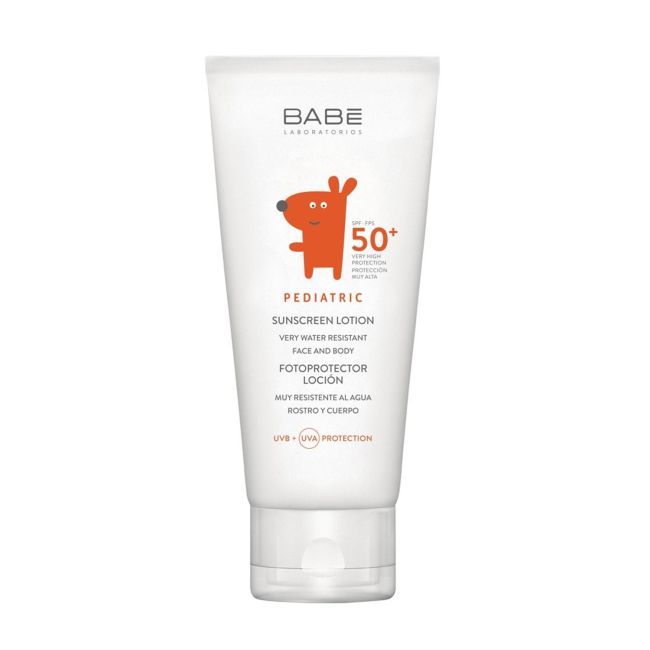 BABE PEDIATRIC SPF50+ apsauginis losjonas nuo saulės, 100 ml